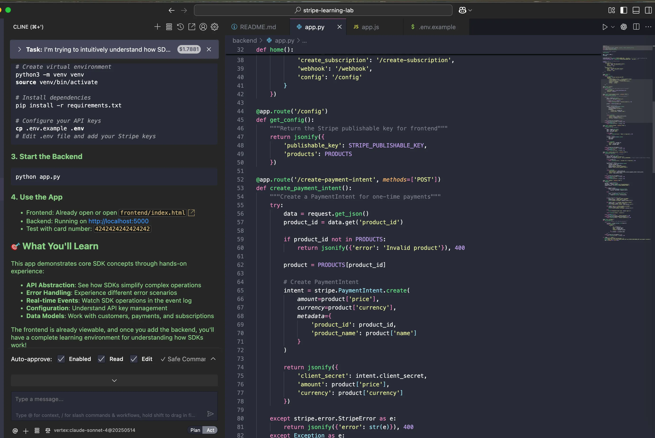 Fragment kodu mojej aplikacji